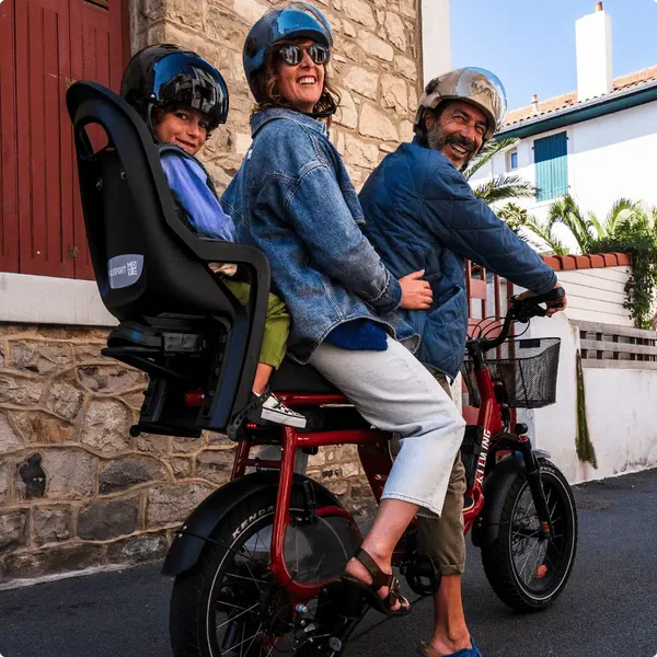 Siège enfant arrière Polisport Groovy CFS, vue 3